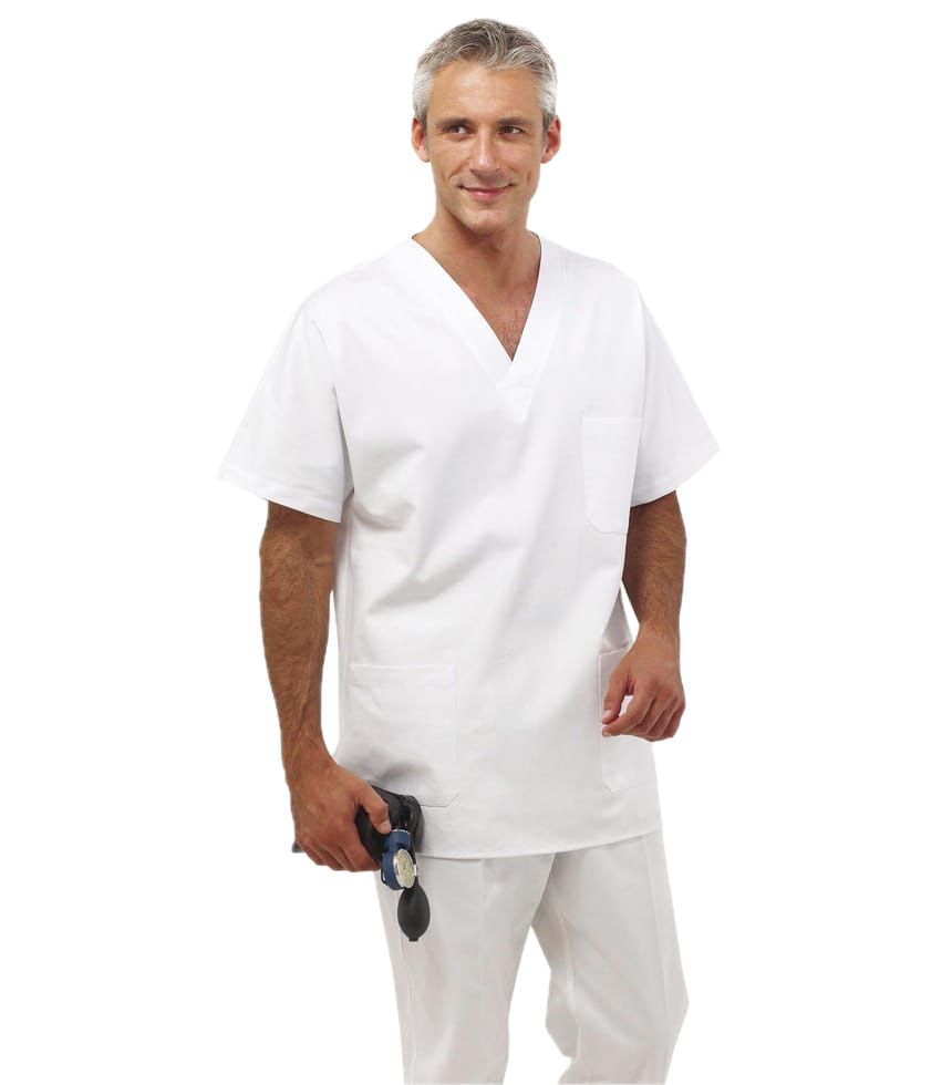 CASACCA INFERMIERE BIANCO - SIGGI